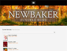 Tablet Screenshot of newbaker.com